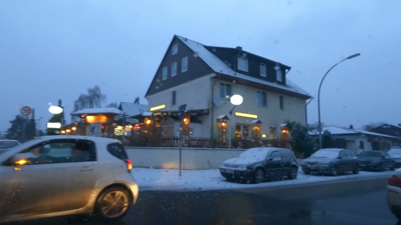 Driving Berlin Germany [Johannistal, Britz, Mariendorf]  4K Ultra HD