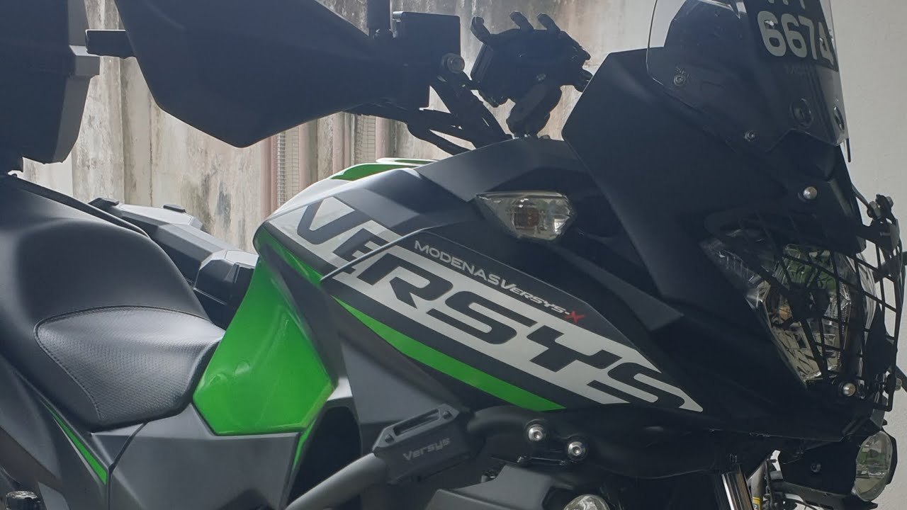 Modenas Versys x250 | Barang Penting Yg Aku Bawa | Cara Ganti Tayar