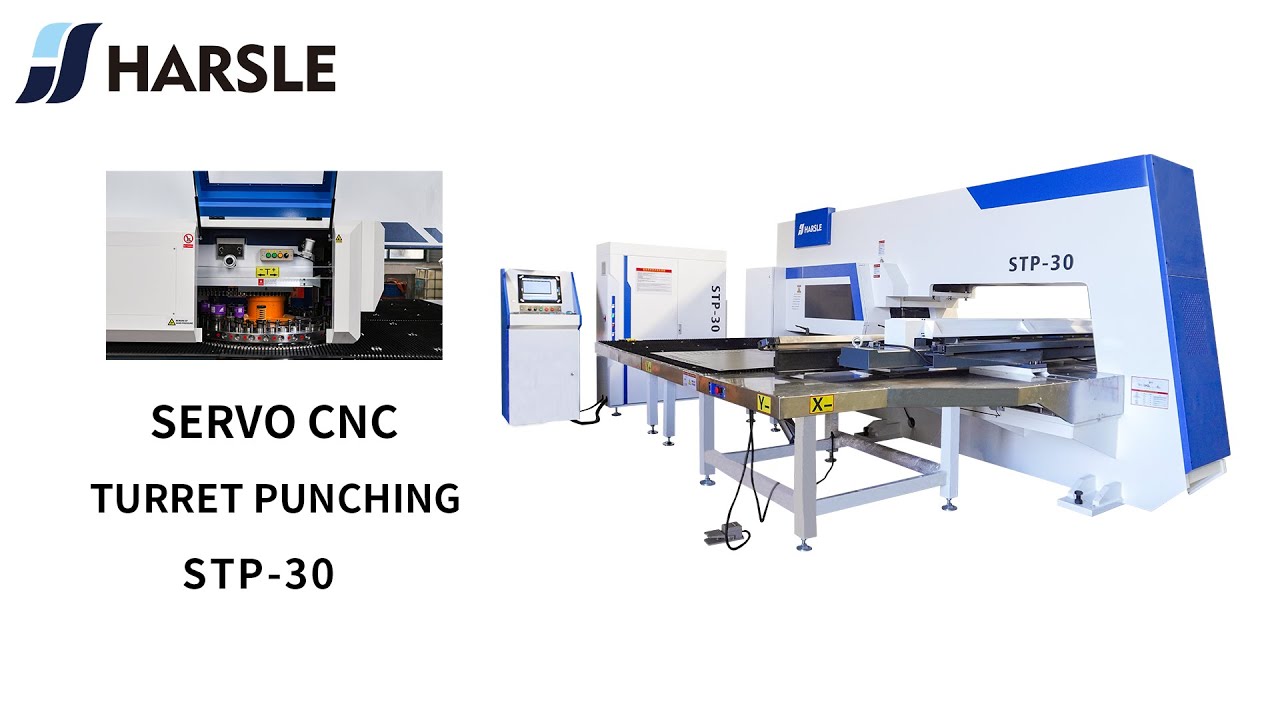 HARSLE STP-30  Metal plate Servo CNC Turret Punching Good Price