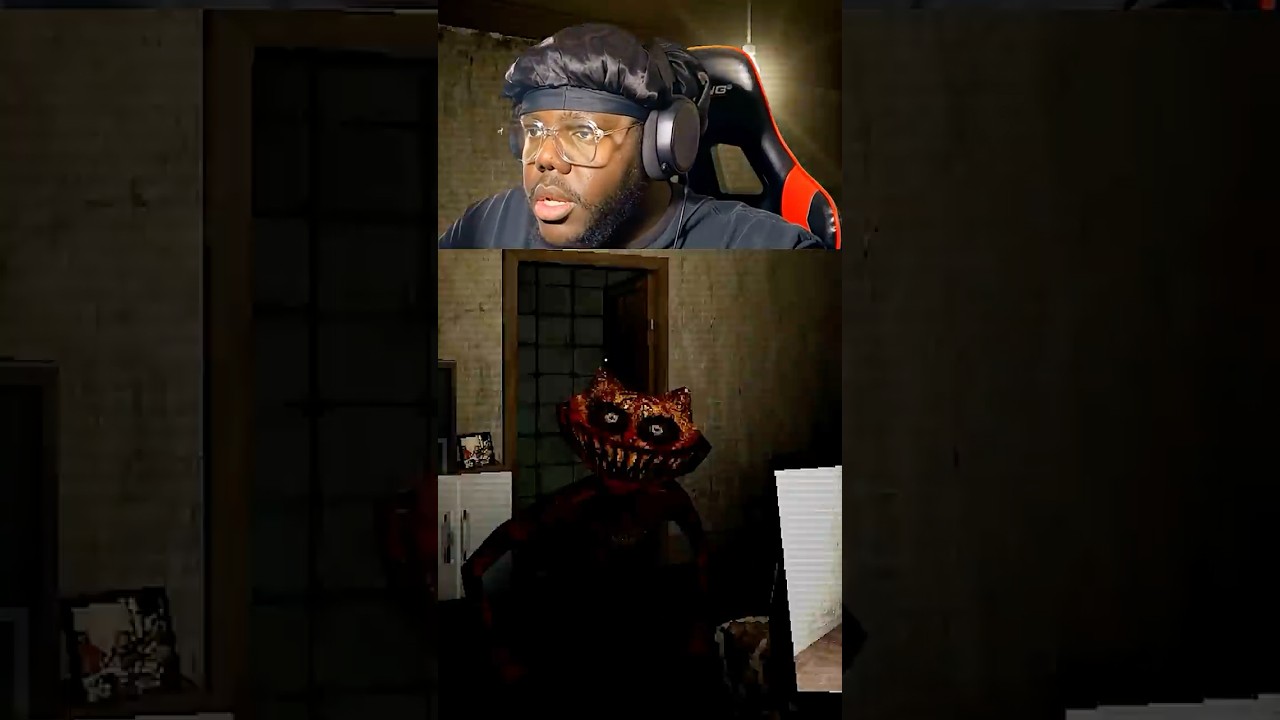 The treasure tiger did indeed come inside 😭 #scarygaming #gaming #horrorgame #indiehorrorgame