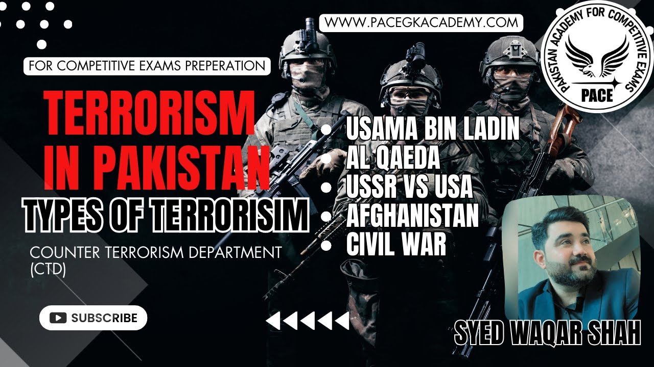 Terrorism in Pakistan Complete detail, CTD Corporal