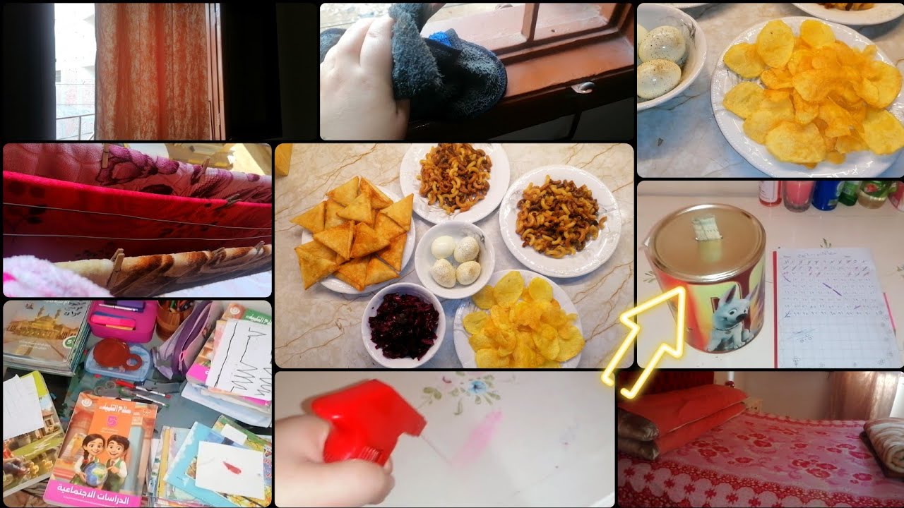  روتين يومي يغير حياتك! 🧹🍳 | ترتيب البيت + أكلات سريعة ولذيذة 😋 | شاهدوا المفاجأة! 😱 يوم في حياتي🌿 