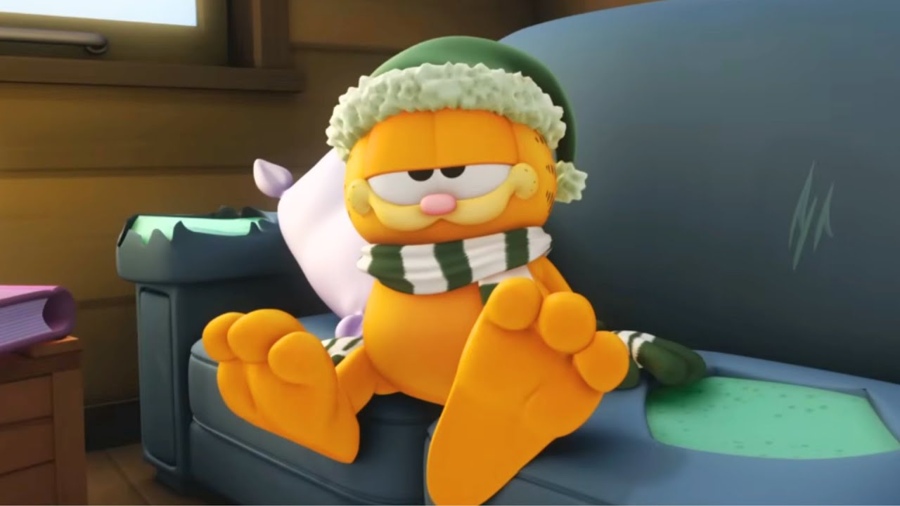 ☃️ GARFIELD Y EL MUÑECO DE NIEVE ☃️ GARFIELD SHOW ESPAÑOL LATINO - CANAL OFICIAL