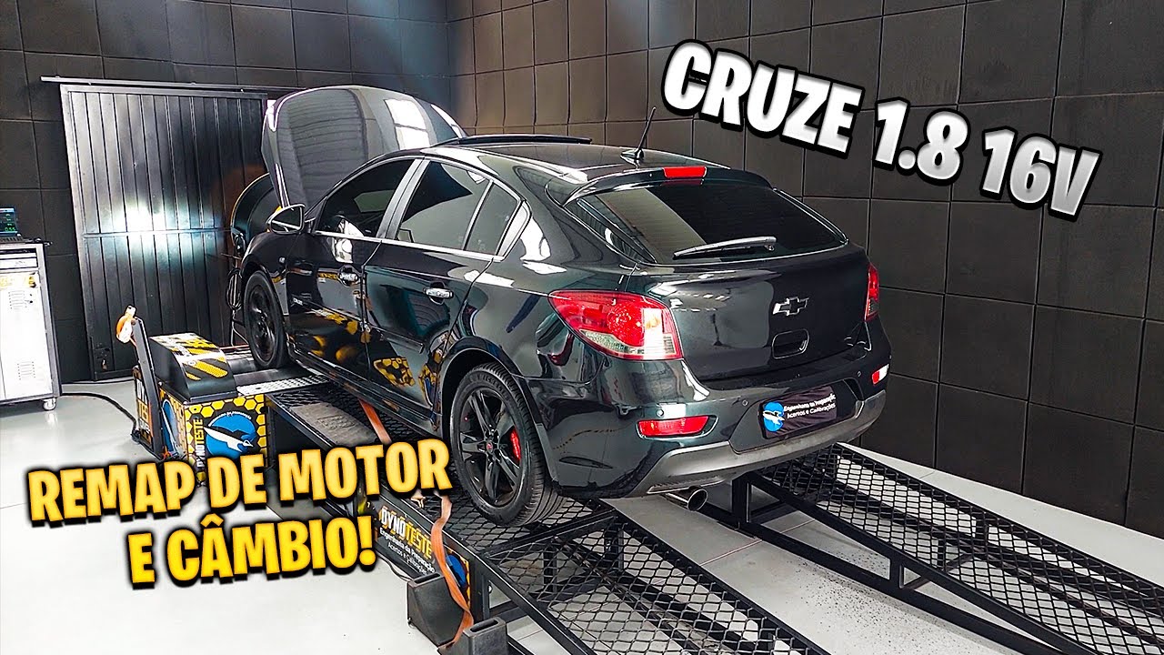 Chevrolet Cruze 1.8 16v Remap de motor + câmbio! Trocas de marcha mais rápidas e eficazes!.
