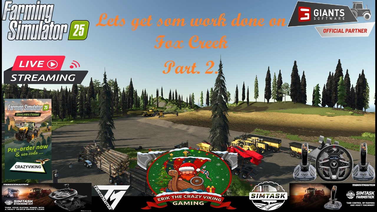 Lets get some work done on Fox Creek Par.2