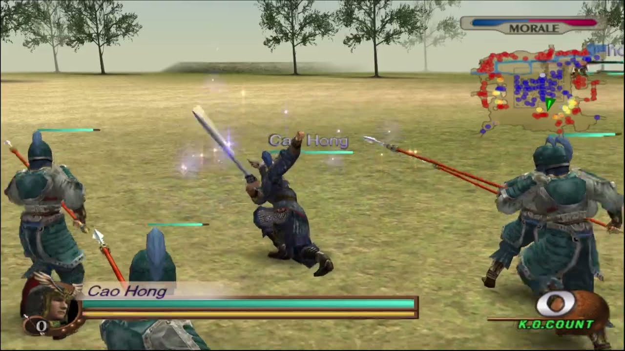 DW3 - Combination NPC Moveset