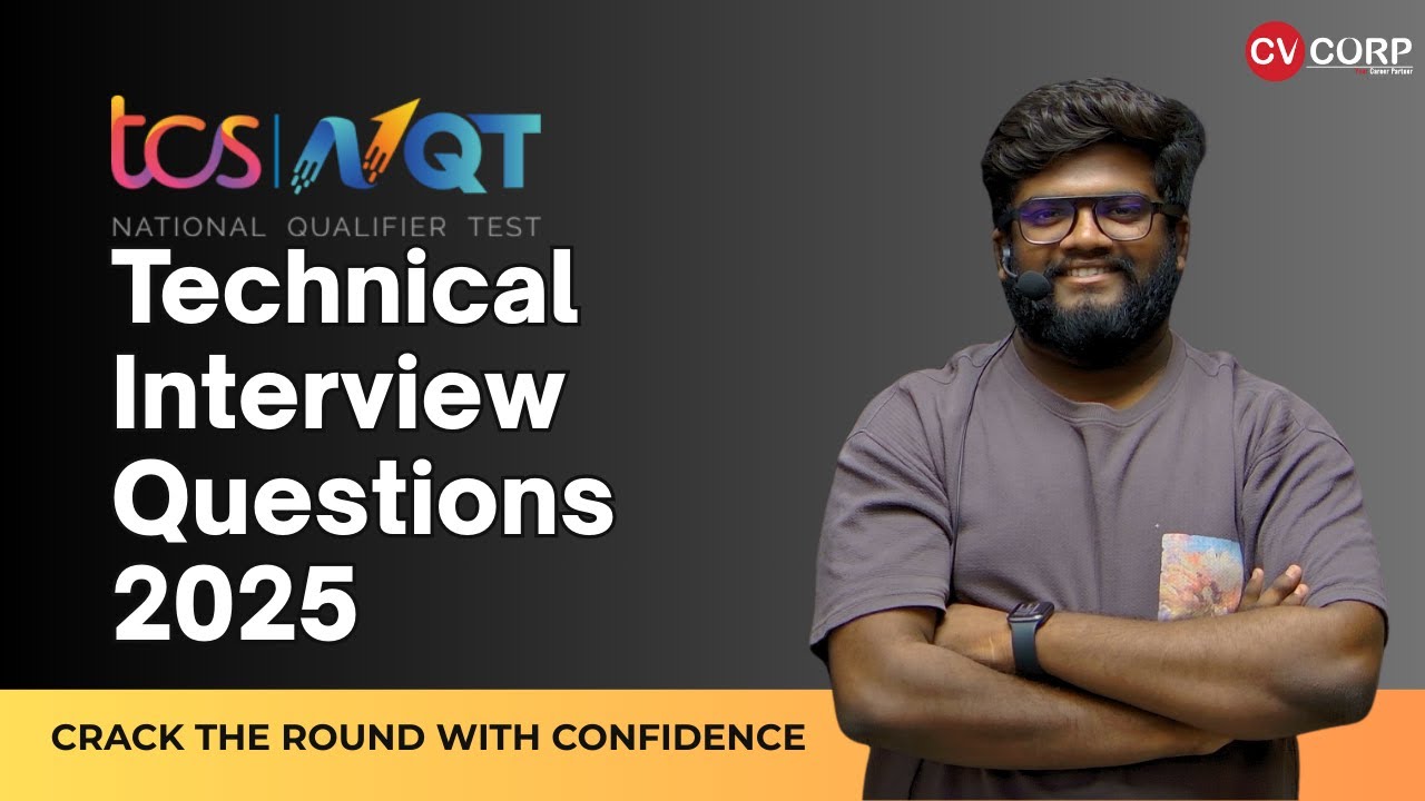 TCS NQT Technical Interview Questions 2025 #cvcorp