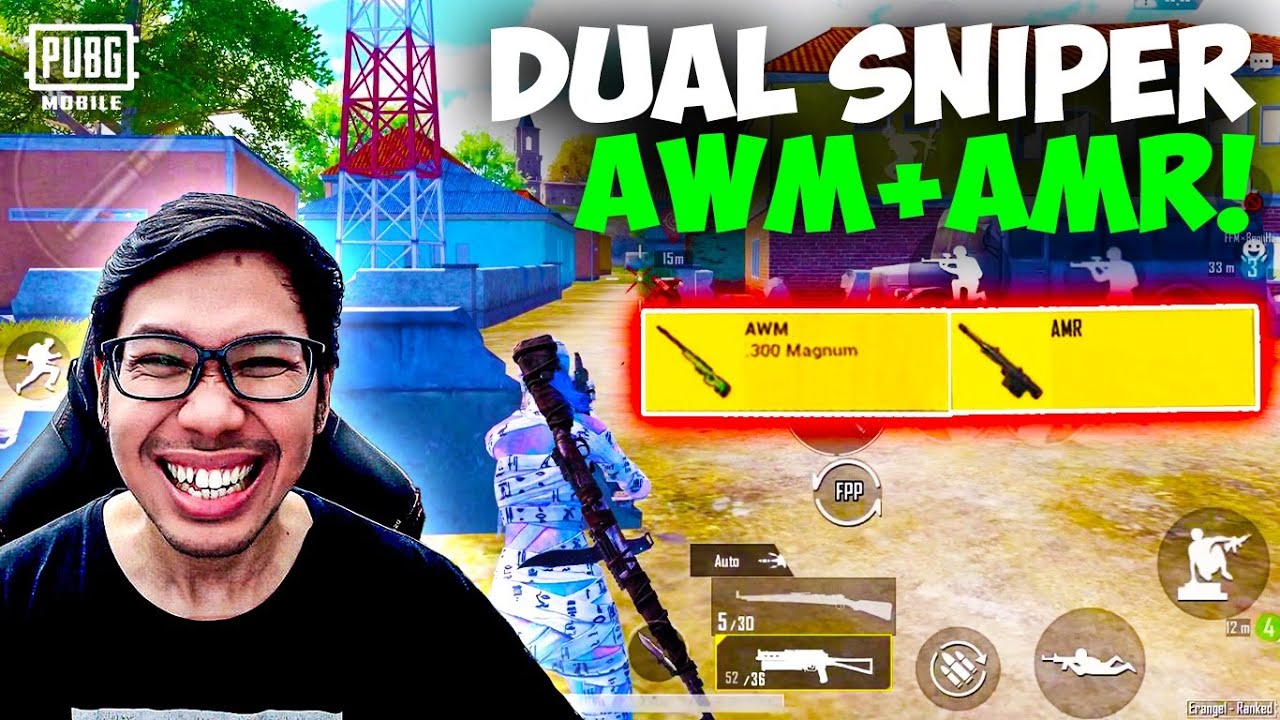 HOKI BANGET! TURUN POCHINKI DAPAT BONUS SNIPER AWM DAN AMR! TEMBUS K1LLS! - PUBG MOBILE