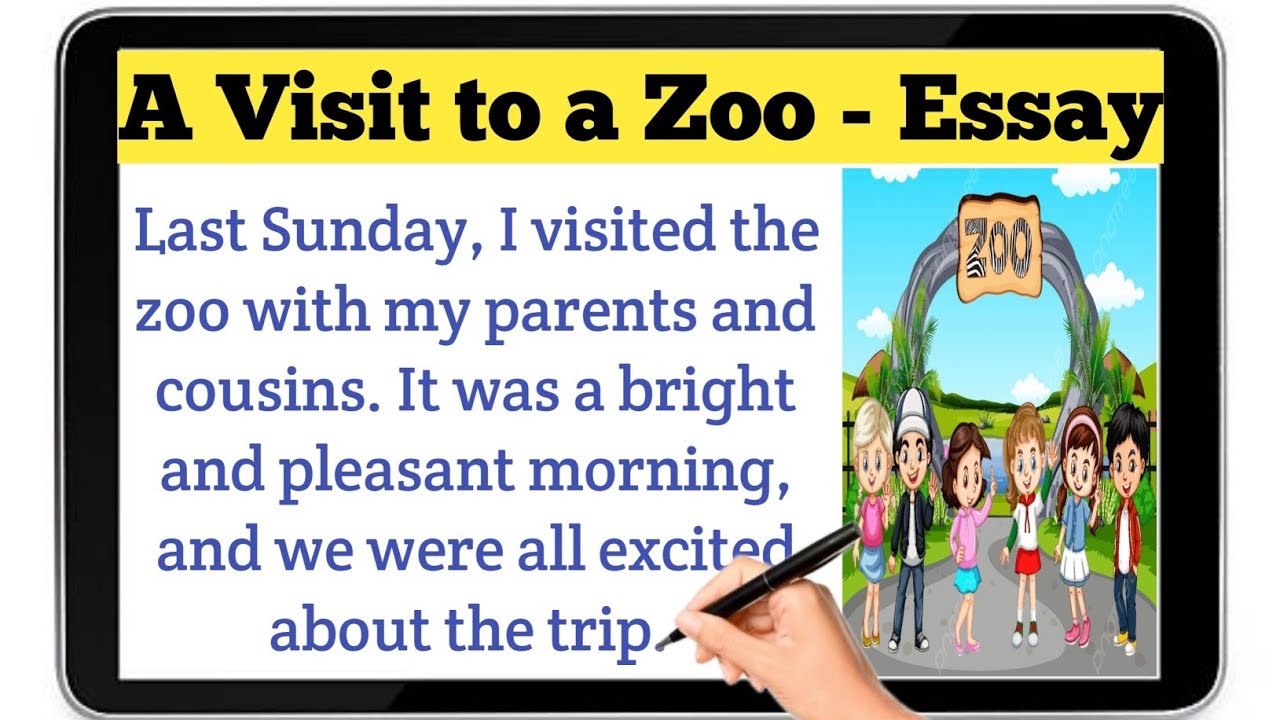 A Visit to a Zoo Essay in English | Short & Long Essay for Students | 