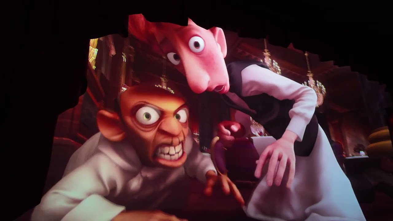 Remy's Ratatouille Adventure. Walt Disney World  EPCOT 4K