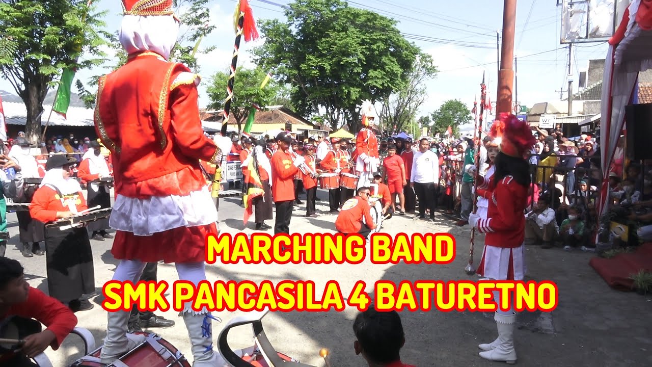 FULL DISPLAY KARNAVAL SMK Pancasila 4 + Marching Band -KARNAVAL BATURETNO WONOGIRI 2022
