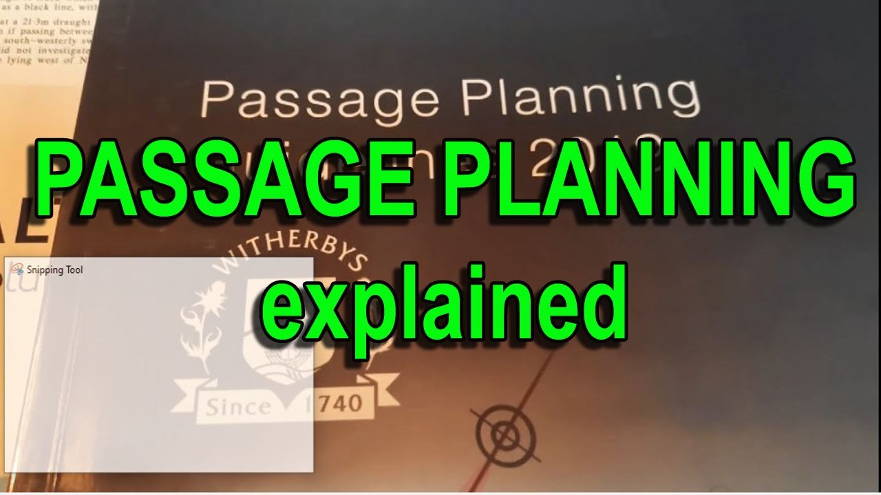 VT011 PASSAGE PLANNING