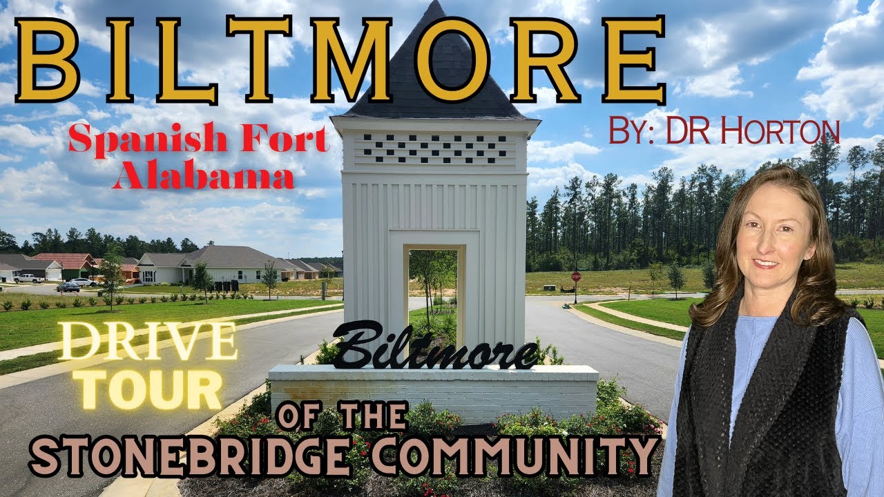 Biltmore of Stonebridge Subdivision Drive & Amenities Tour - Spanish Fort, Alabama