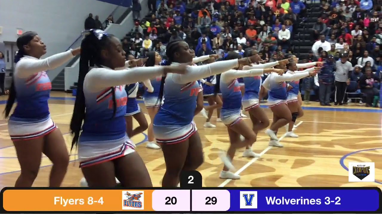 East St Louis Cheerleaders Fight Vashon  @2019
