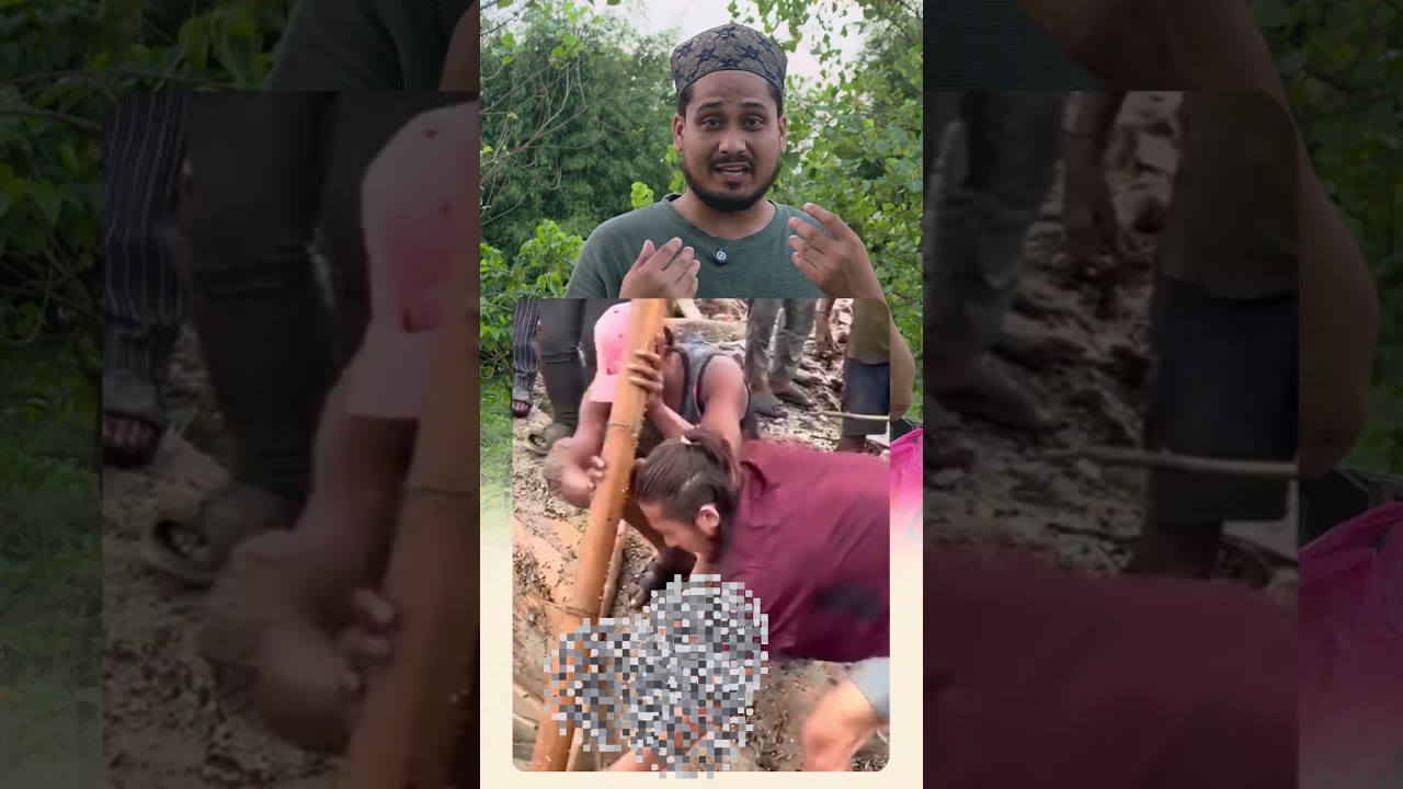&ldquo;Madad Ke Bajay Zevar Par Nazar&hellip; Nepal Ka Video Viral 😢&rdquo;#NepalFlood #Humanity #ViralVideo #Nepal