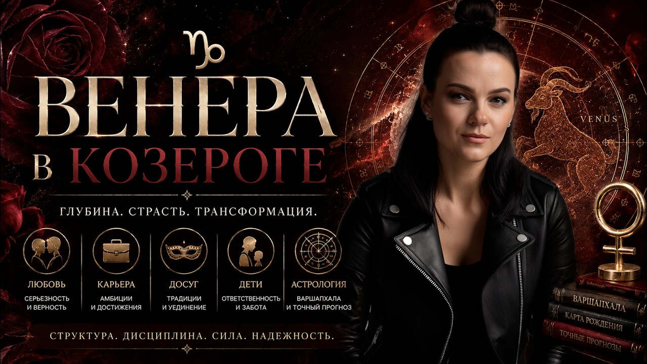 ВЕНЕРА в КОЗЕРОГЕ - любовь, деньги, развлечения, стиль. Значение и функции в гороскопе