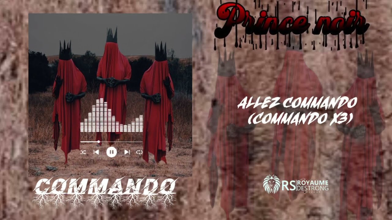 Prince Noir - Commando (Lyrics Video)