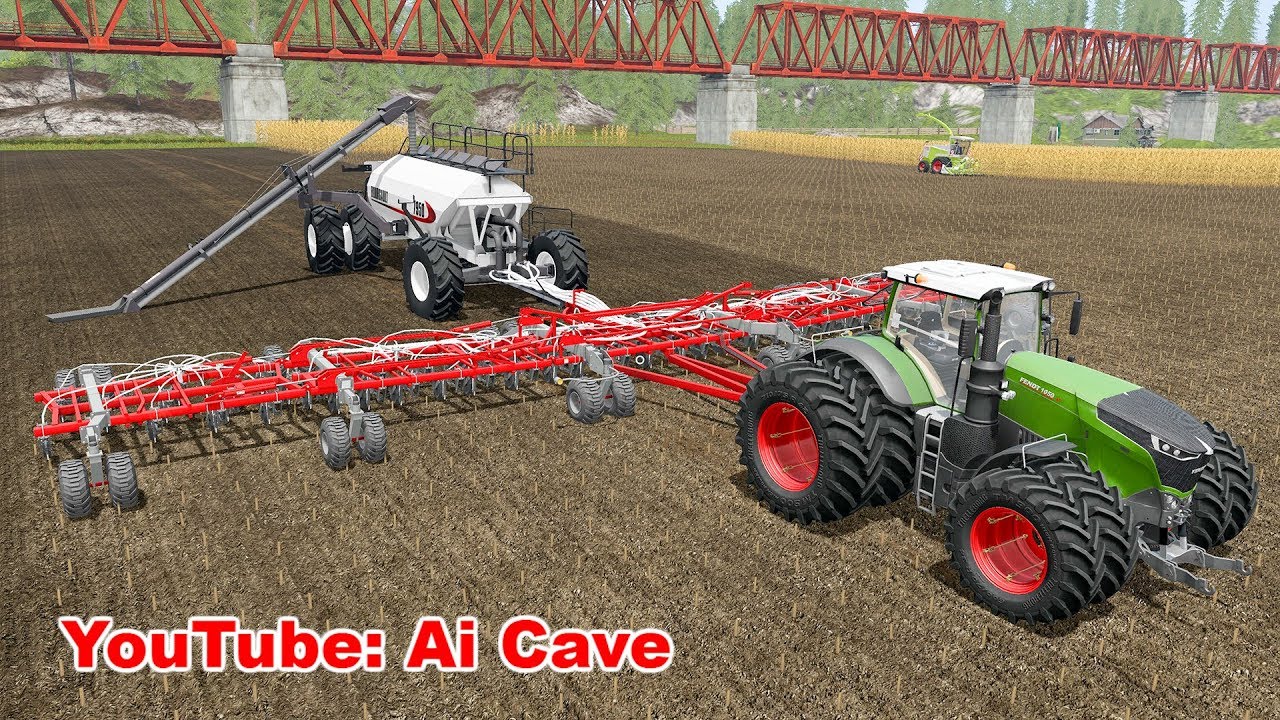 One of The World's Largest Air Seeders - Bourgault 7950 Mod - Farming Simulator 2017