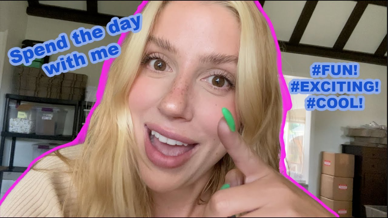 SPEND THE DAY (sorta) WITH ME hehe