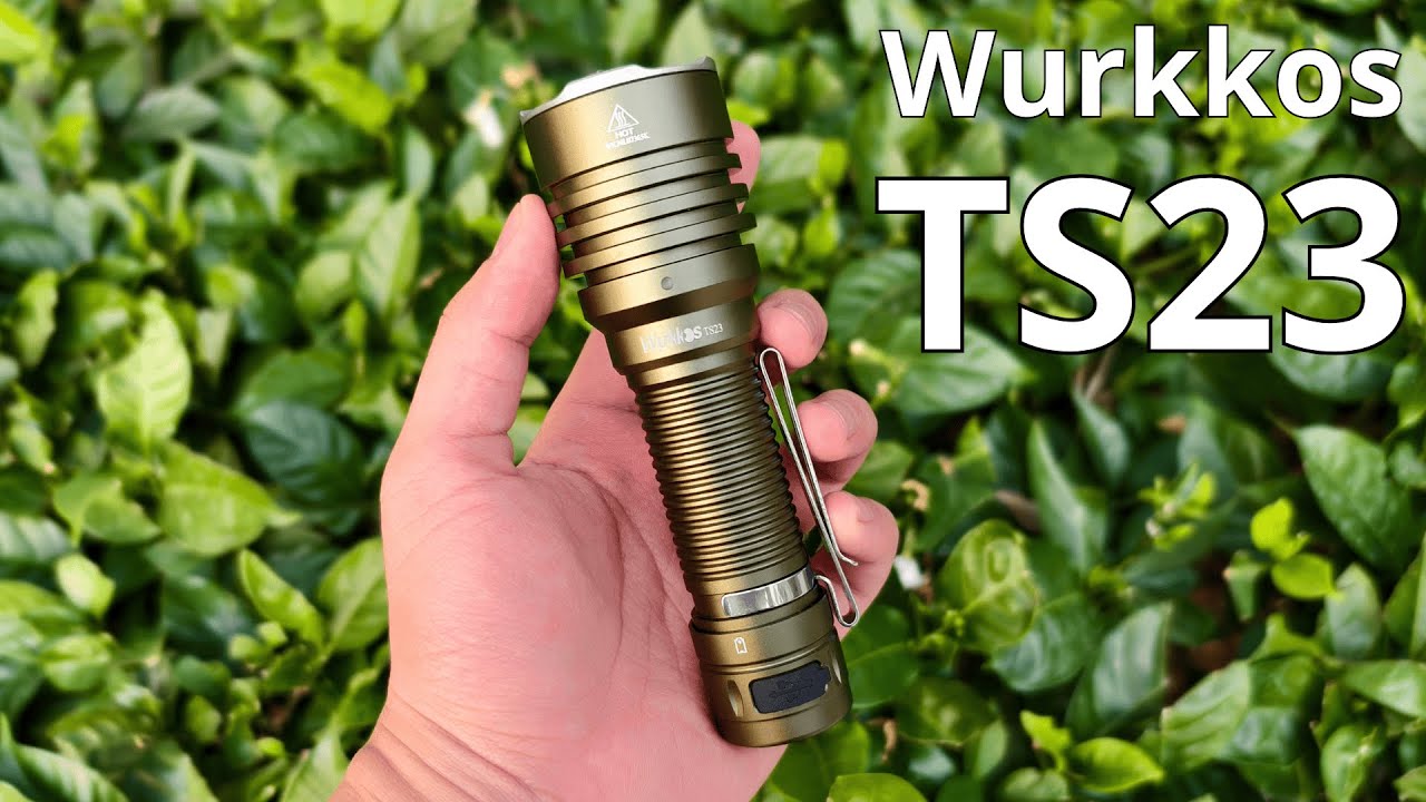 PHIÊN BẢN MỚI anh em ơi : Wurkkos TS23 Green : End Game đèn pin của nhiều người !!!