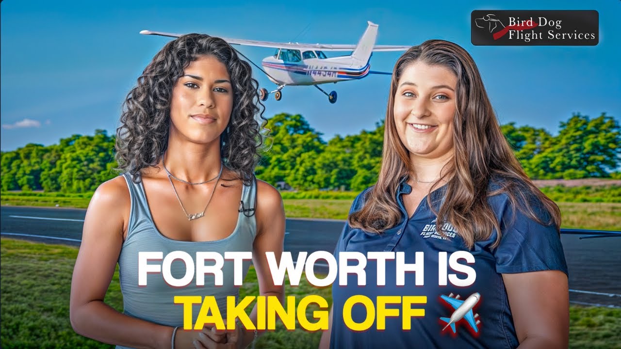Living the Aviation Lifestyle in Fort Worth ✈️ Hangar Homes + Flight School