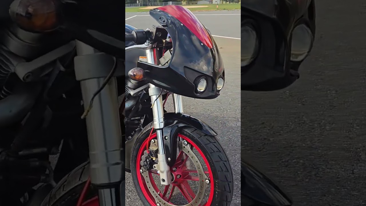 Buell xb12r project out for a joy ride! 