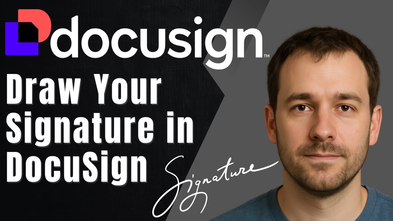 DocuSign: Как нарисовать свою подпись (Руководство по настройке персональной подписи на 2025 год)