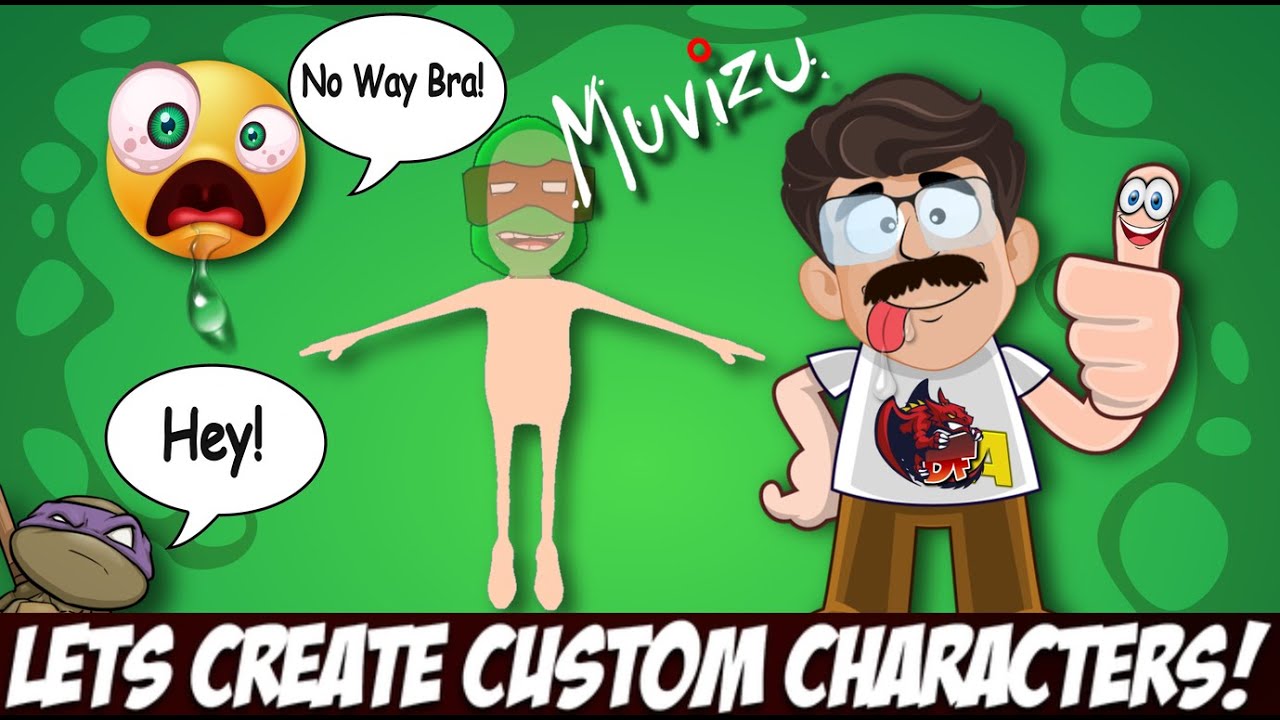 How to create custom Characters for MUvizu!