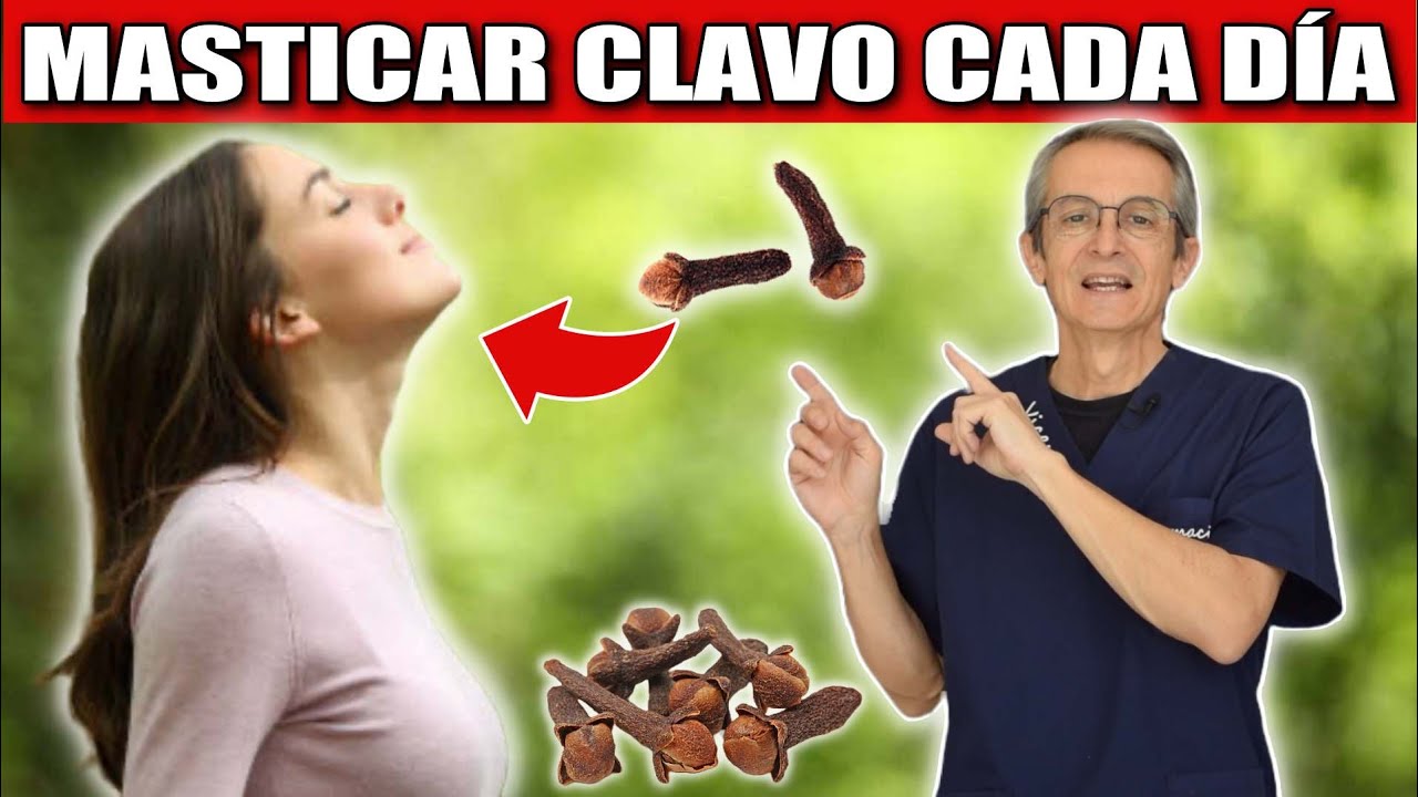 MASTICA 2 CLAVOS de OLOR al DÍA tu CUERPO te lo AGRADECERÁ