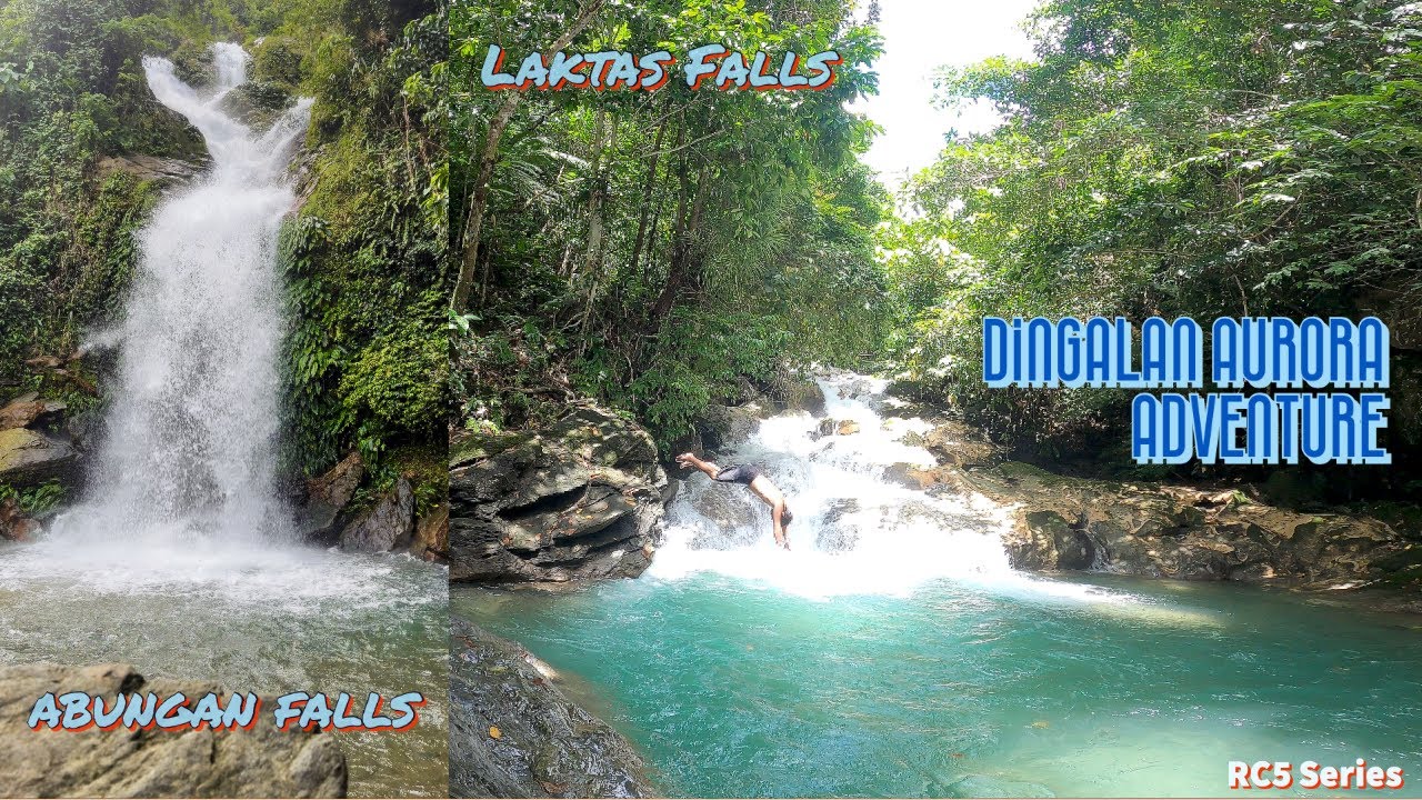 Laktas Falls & Abungan Falls Adventure @ Dingalan Aurora PH