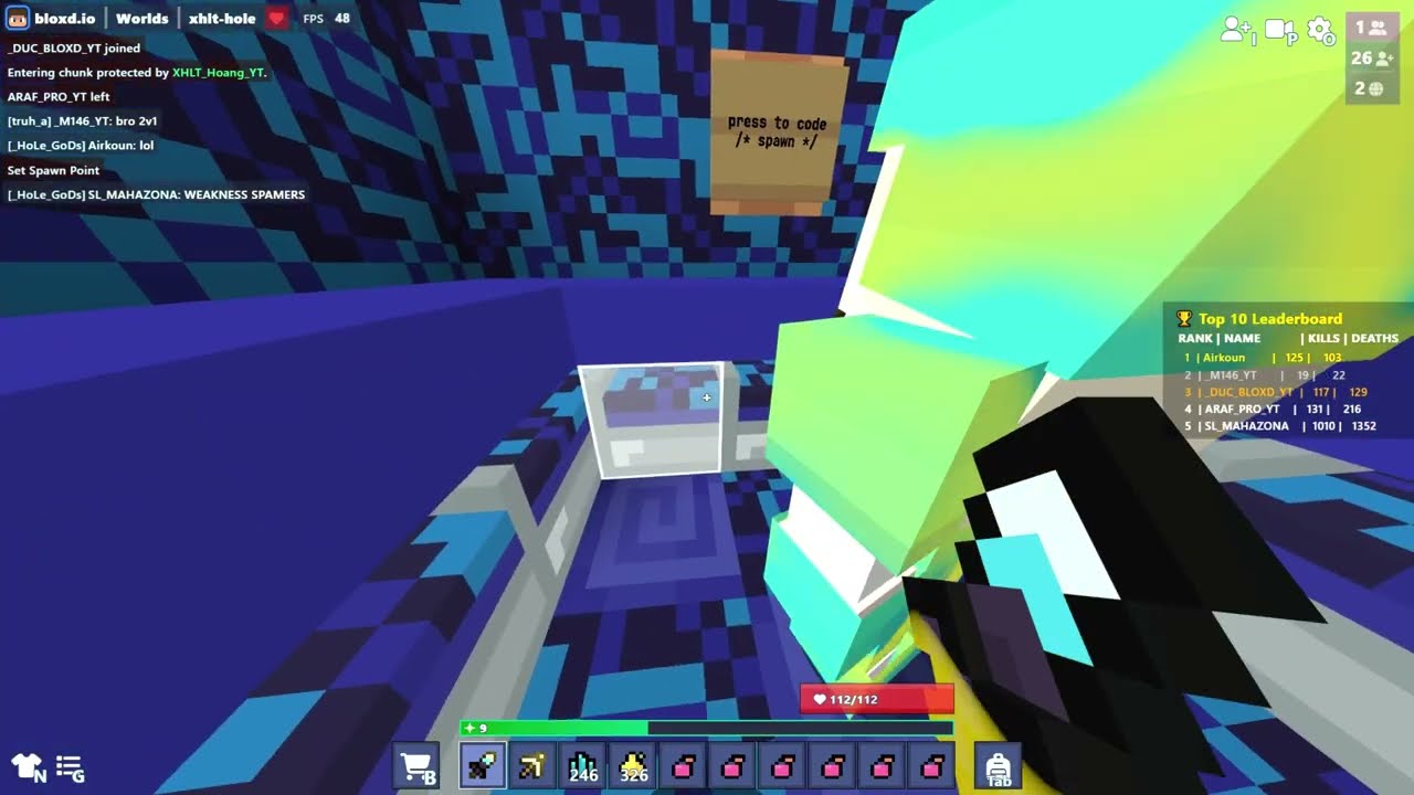 Hole PvP and sry Eagle_Bloxd