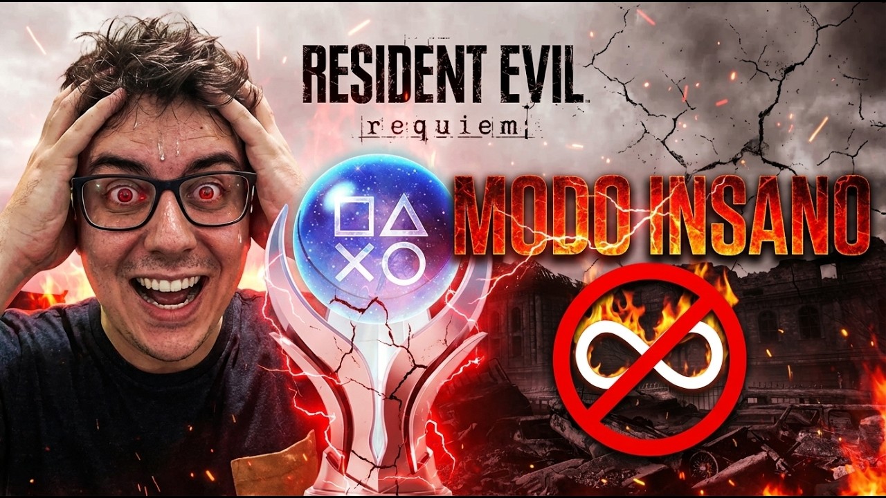 PROIBIDO ARMAS INFINITAS! A PIOR RUN DO RE REQUIEM (Modo Insano) - Live 7