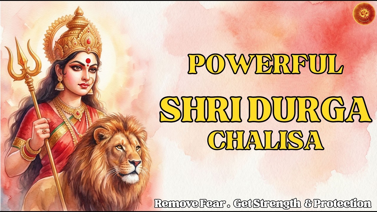 Shri Durga Mata Chalisa Divine Bhakti Junction | Remove Fear & Negative Energy | Maa Durga Blessings