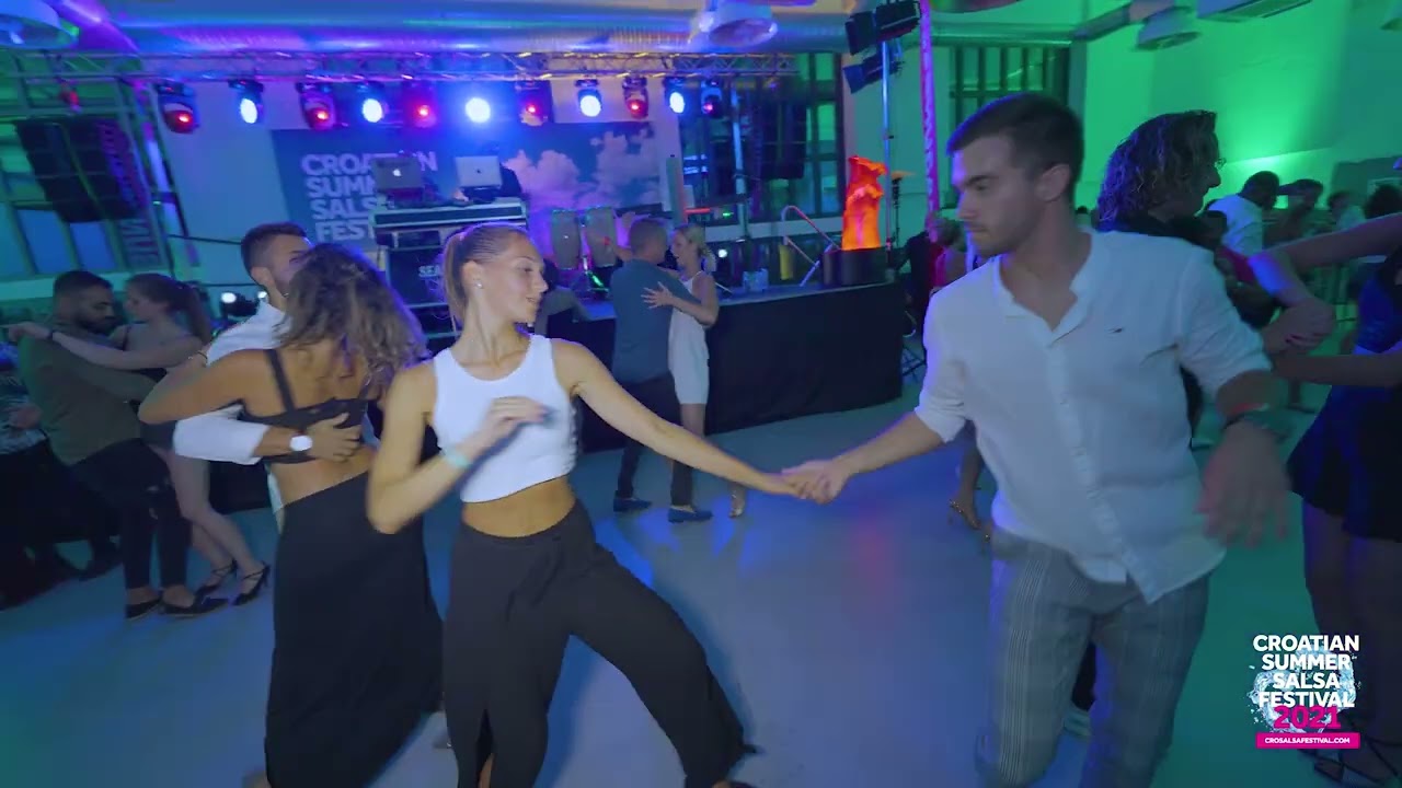 Luka Buric & Corinna Schicke | social dancing @ Croatian Summer Salsa Festival