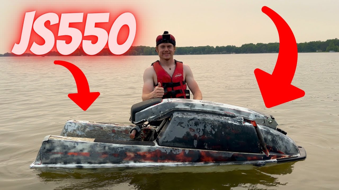 Kawasaki JS550 First Ride (Fail)