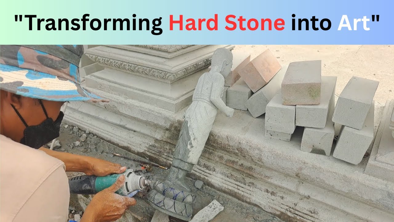 Out of Sandstone to the Buddhist Monk Statue (Part5)