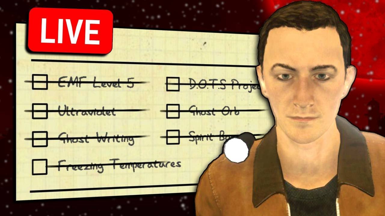Chill Sunday Stream! No Evidence Grinding! | Phasmophobia