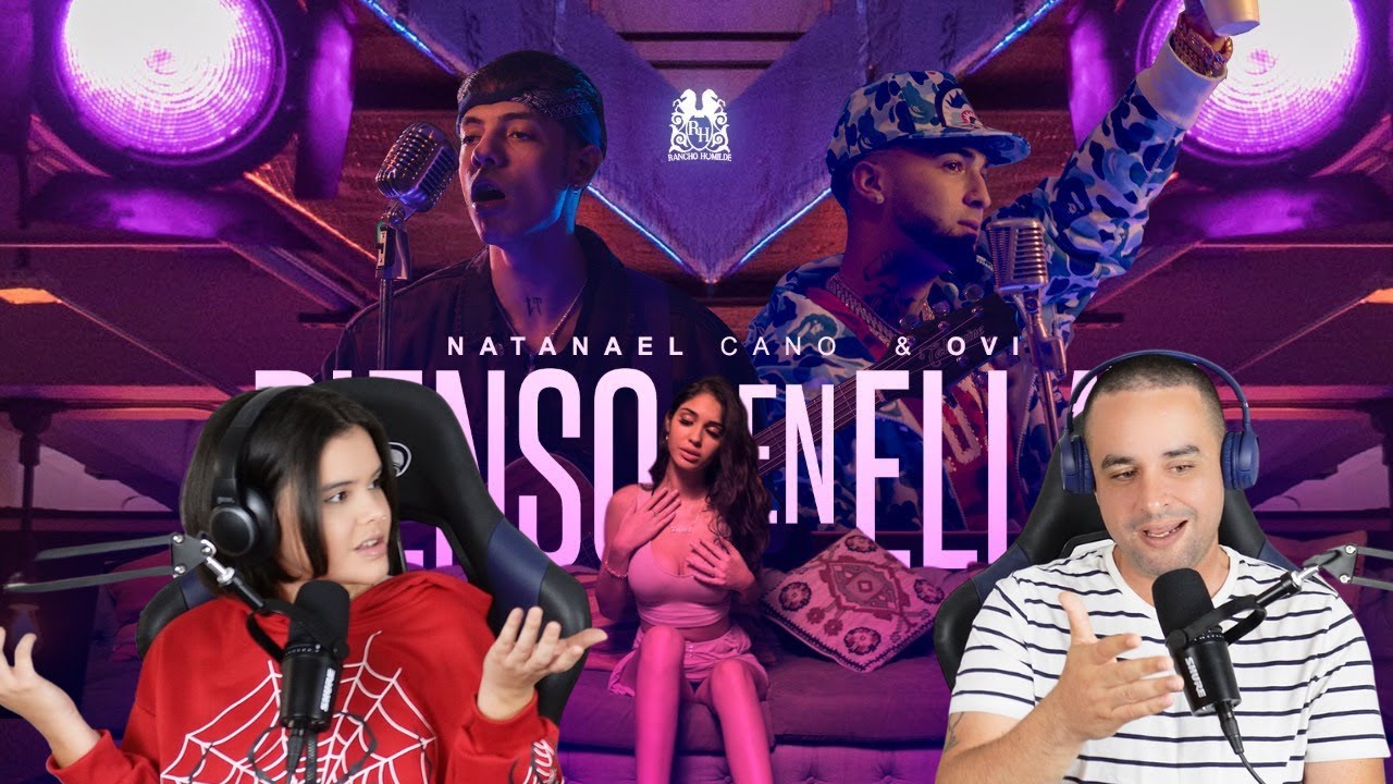 Natanael Cano x Ovi - Pienso En Ella [Official Video]\\REACCIÓN POR DOS CUBANOS\\