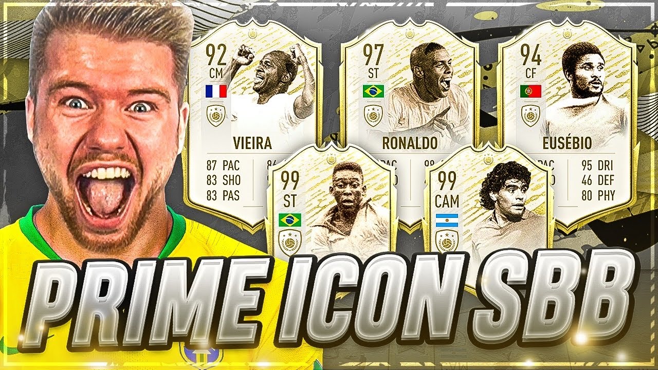 FIFA 20: FULL PRIME ICON SBB 🔥🔥 SQUAD BUILDER BATTLE