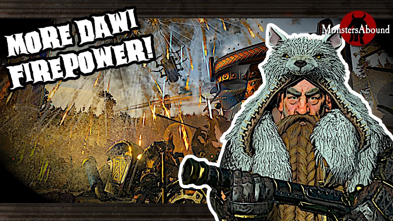 БОЛЬШЕ ОГНЕВОЙ МОЩИ ДАВИ &ndash; Total War: Warhammer 3 Immortal Empires №4