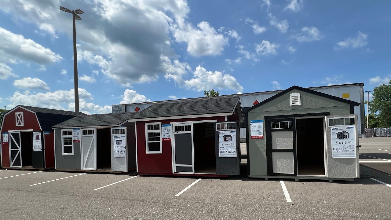 Lowes- Sheds