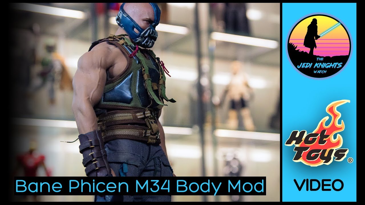 Модификация тела Bane от Hot Toys | Phicen M34
