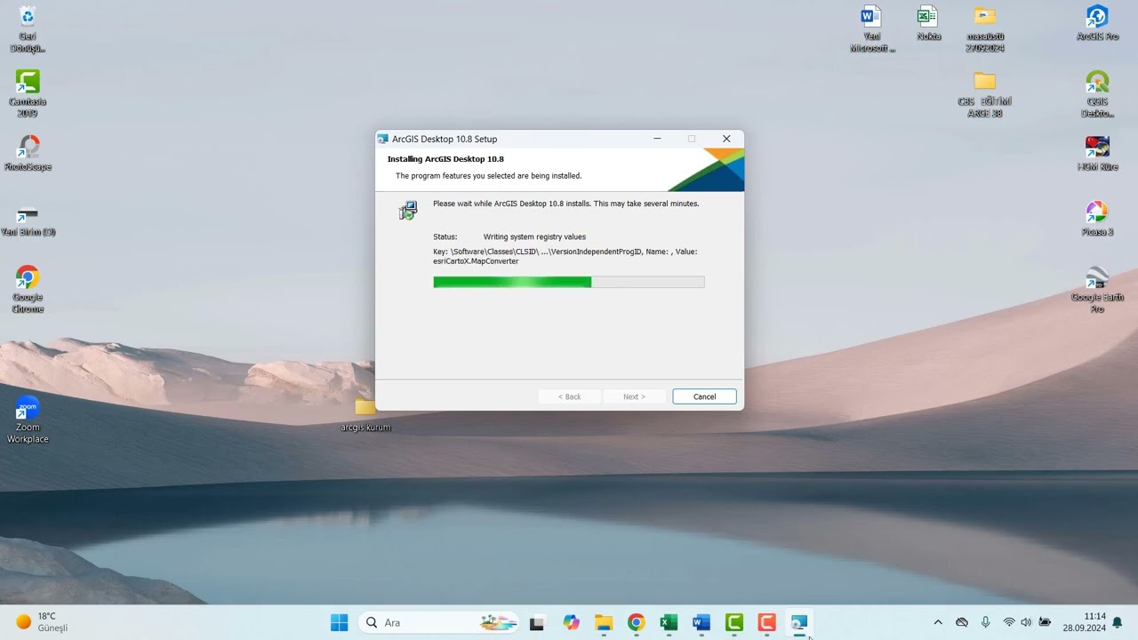 Arcgis 10.8  kurulumu ve aktivasyon  işlemi nasıl yapılır