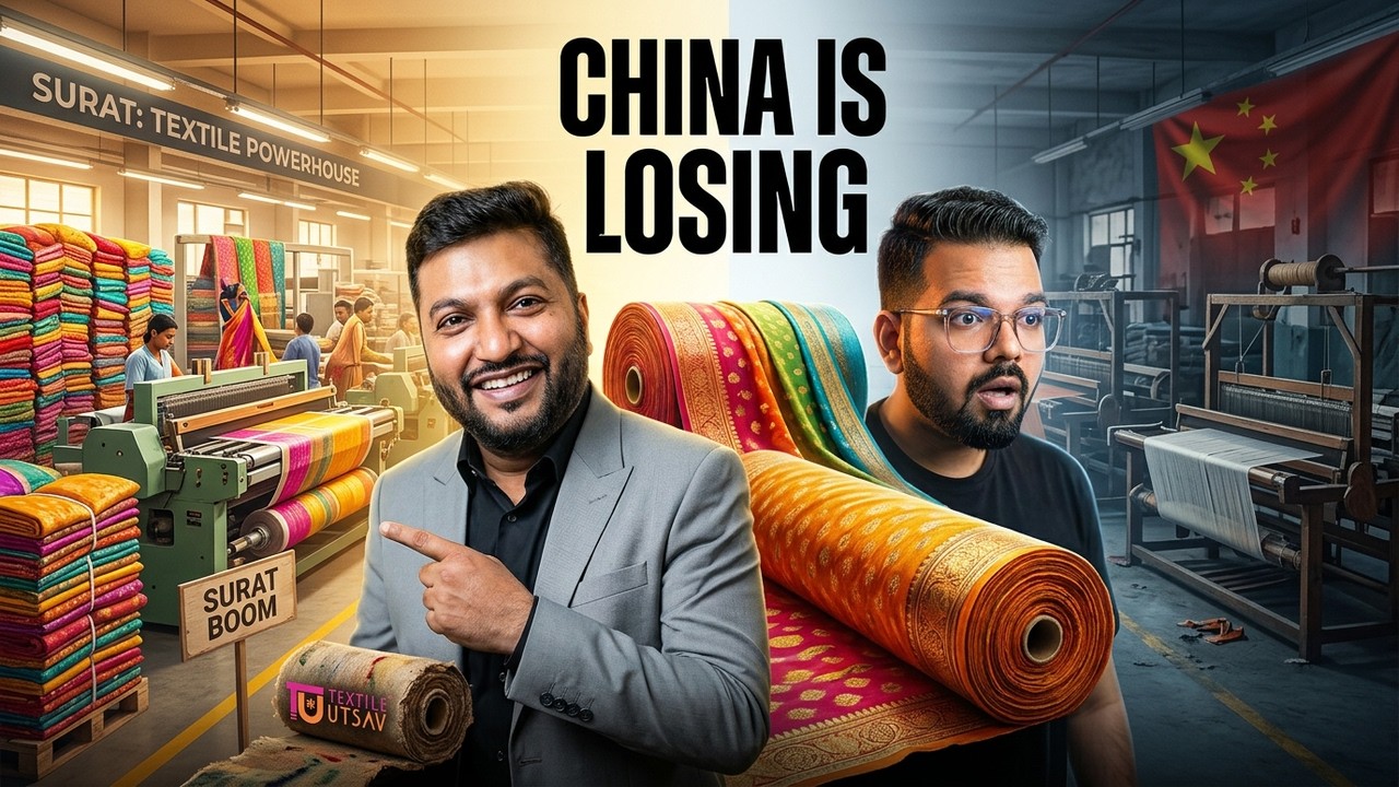 Why Surat is DOMINATING the Textile Industry | History, Geography, Competition & Challanges