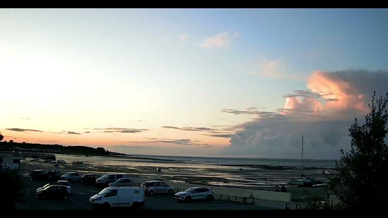 R&eacute; Island Timelapse 24 heures &agrave; Rivedoux-Plage ( ile de R&eacute; ) 23 et 24 Juillet 2025