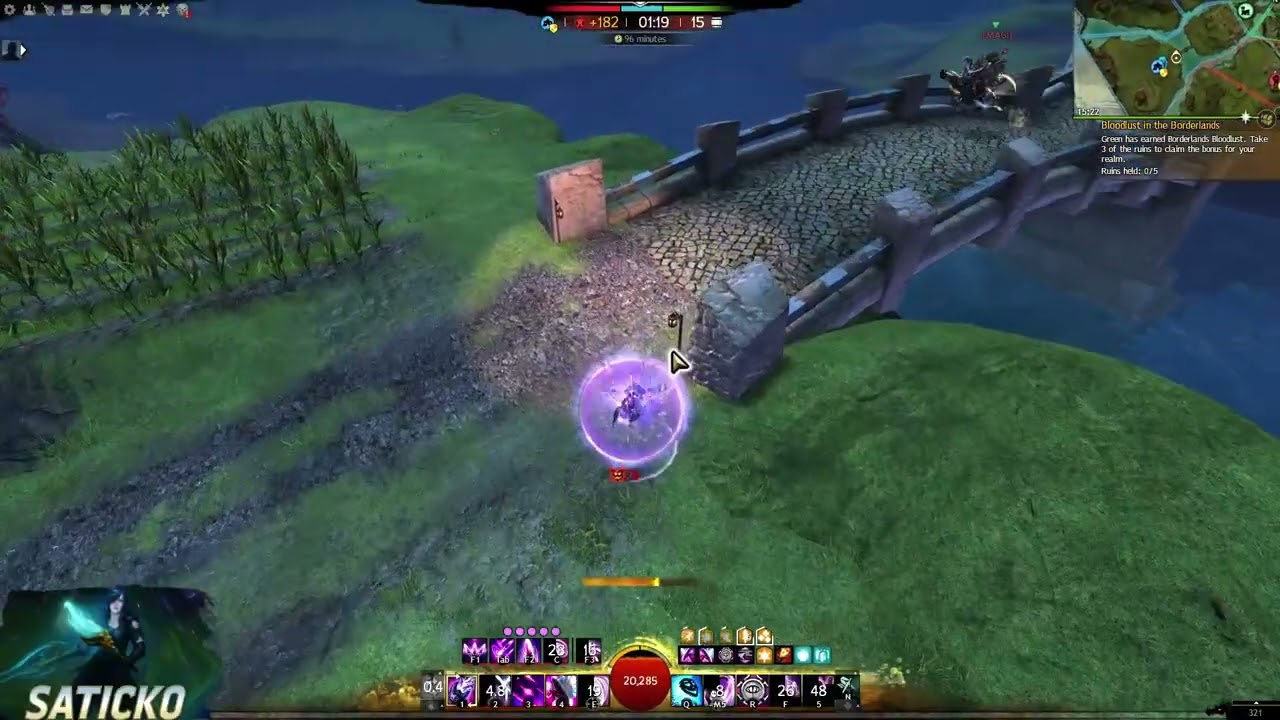 ROAMING MESMER [VIRTUOSO] PvP-Gw2 WvW Block/Confusion BUILD
