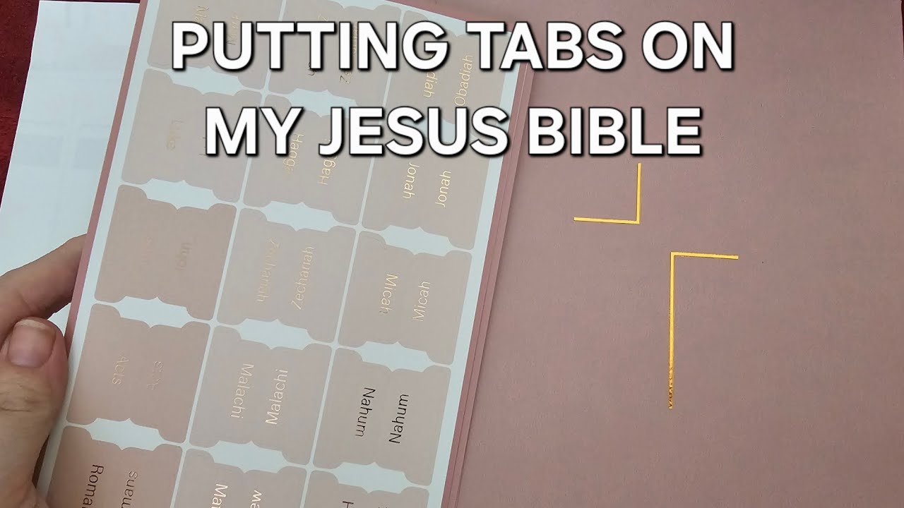TABBING MY BIBLE | REFLECTING ON BIBLE JOURNALING ✝️
