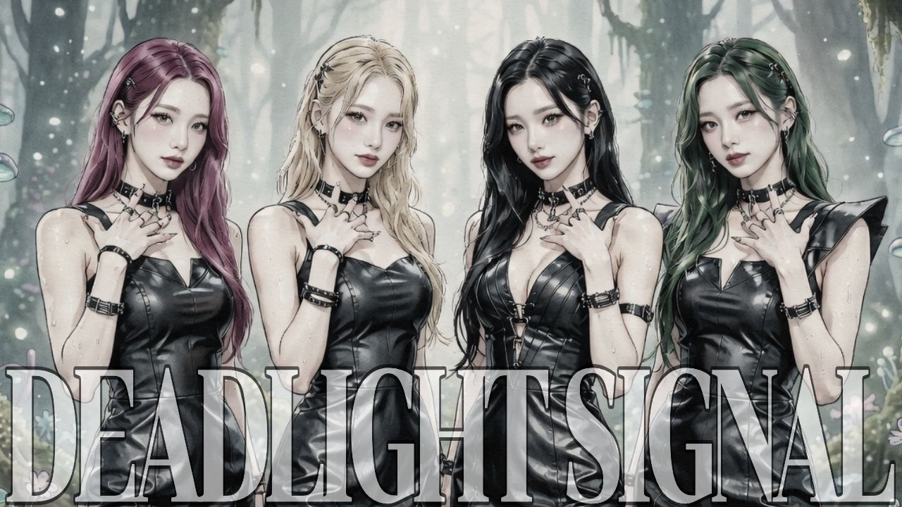 🖤 Deadlight Signal (Official Audio) ✦ #DarkPopTrap #KPop #Song #Music