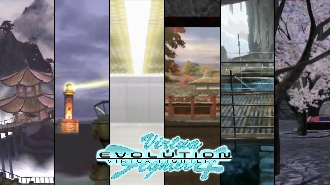 Virtua Fighter 4 Evolution (Arcade/PS2): All Stage Intros