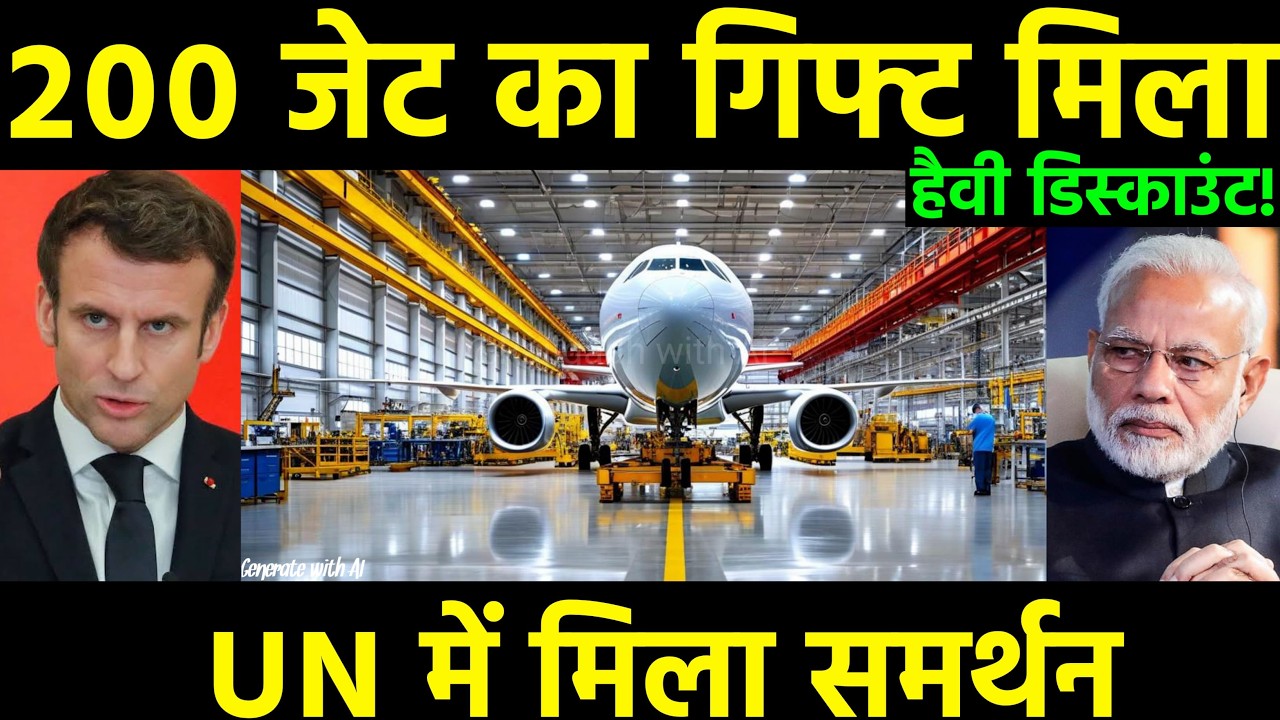Embraer's Big Move! ✈️ 200 Jet Orders for 'Make in India' Factory? | Adani-Embraer Deal